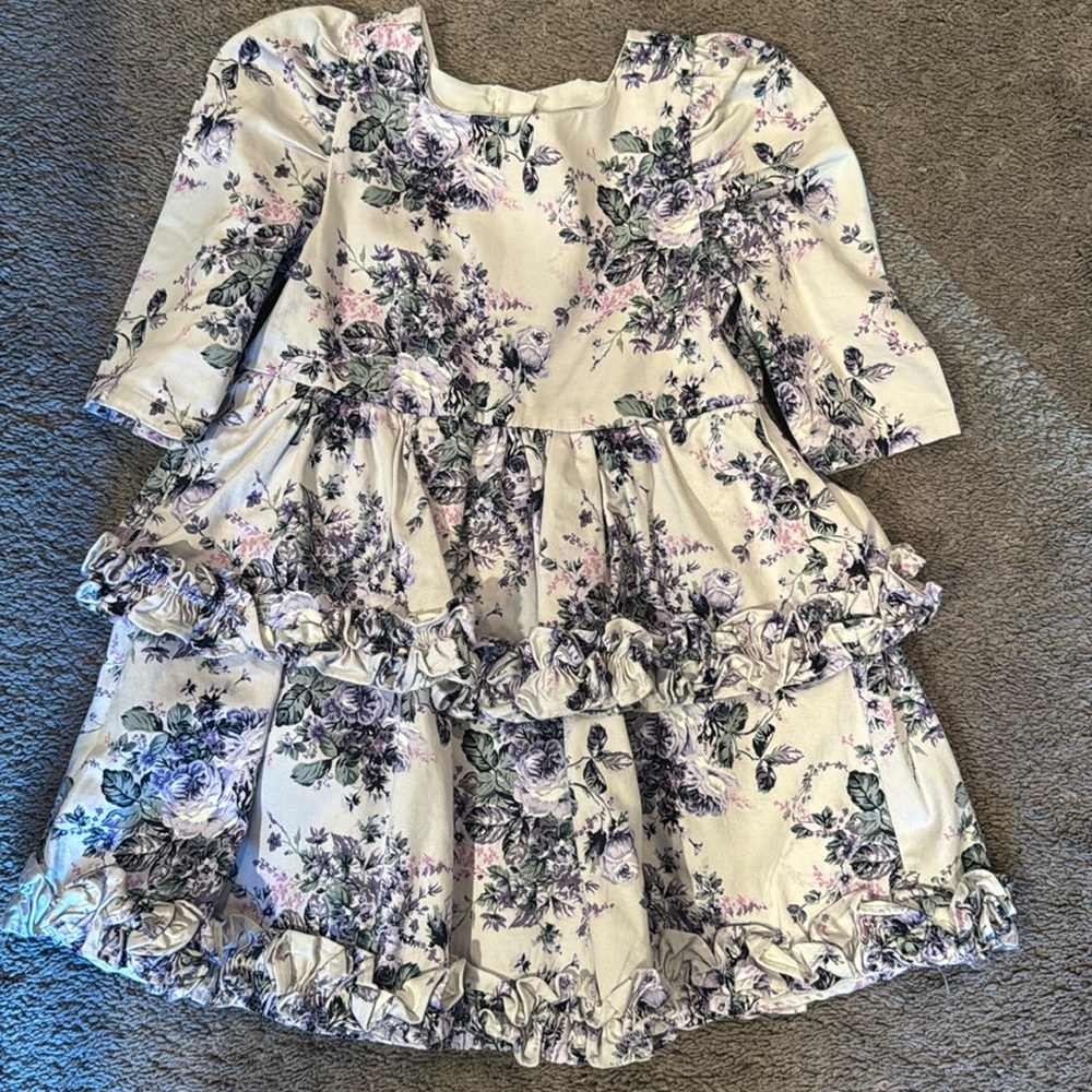 Janie and Jack floral dress size 4